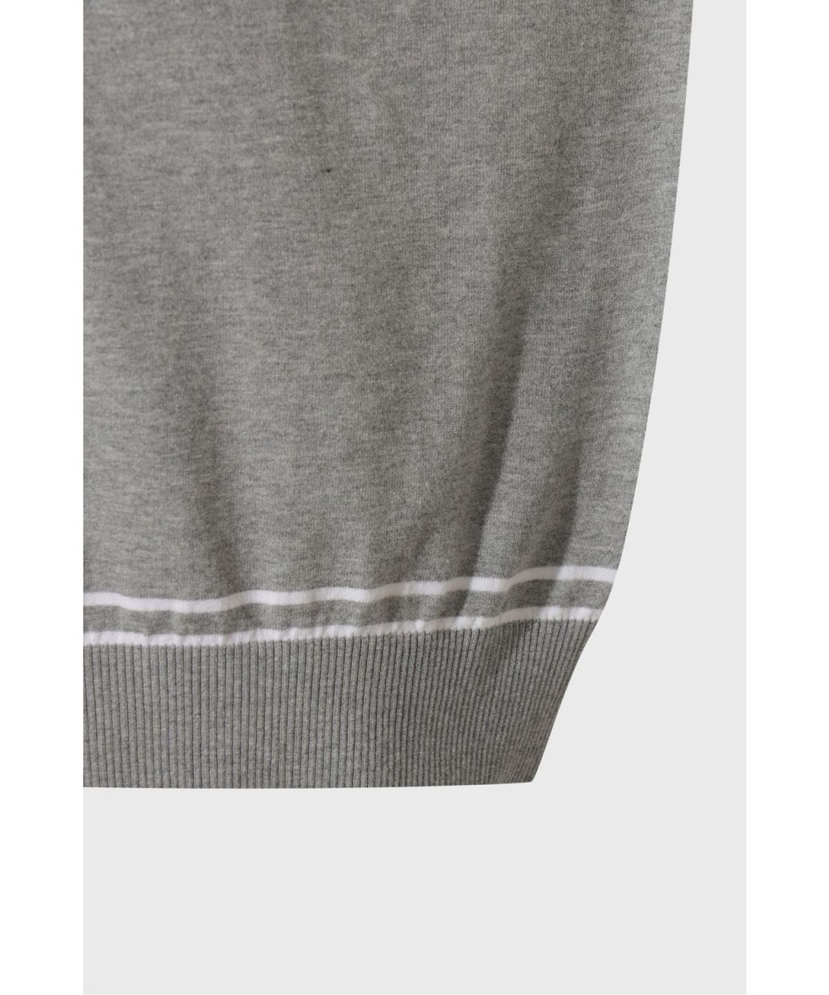왁(WAAC) Men WTO Crewneck Knit Vest WMWAA26630GYM