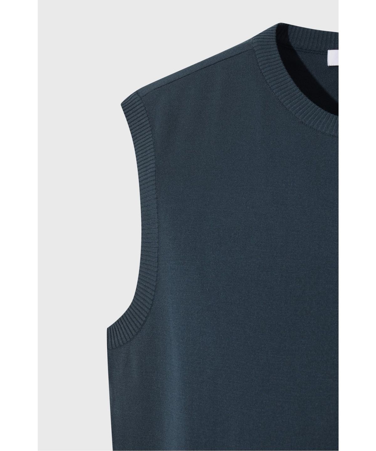 왁(WAAC) Men WTO Crewneck Knit Vest WMWAA26630NYX