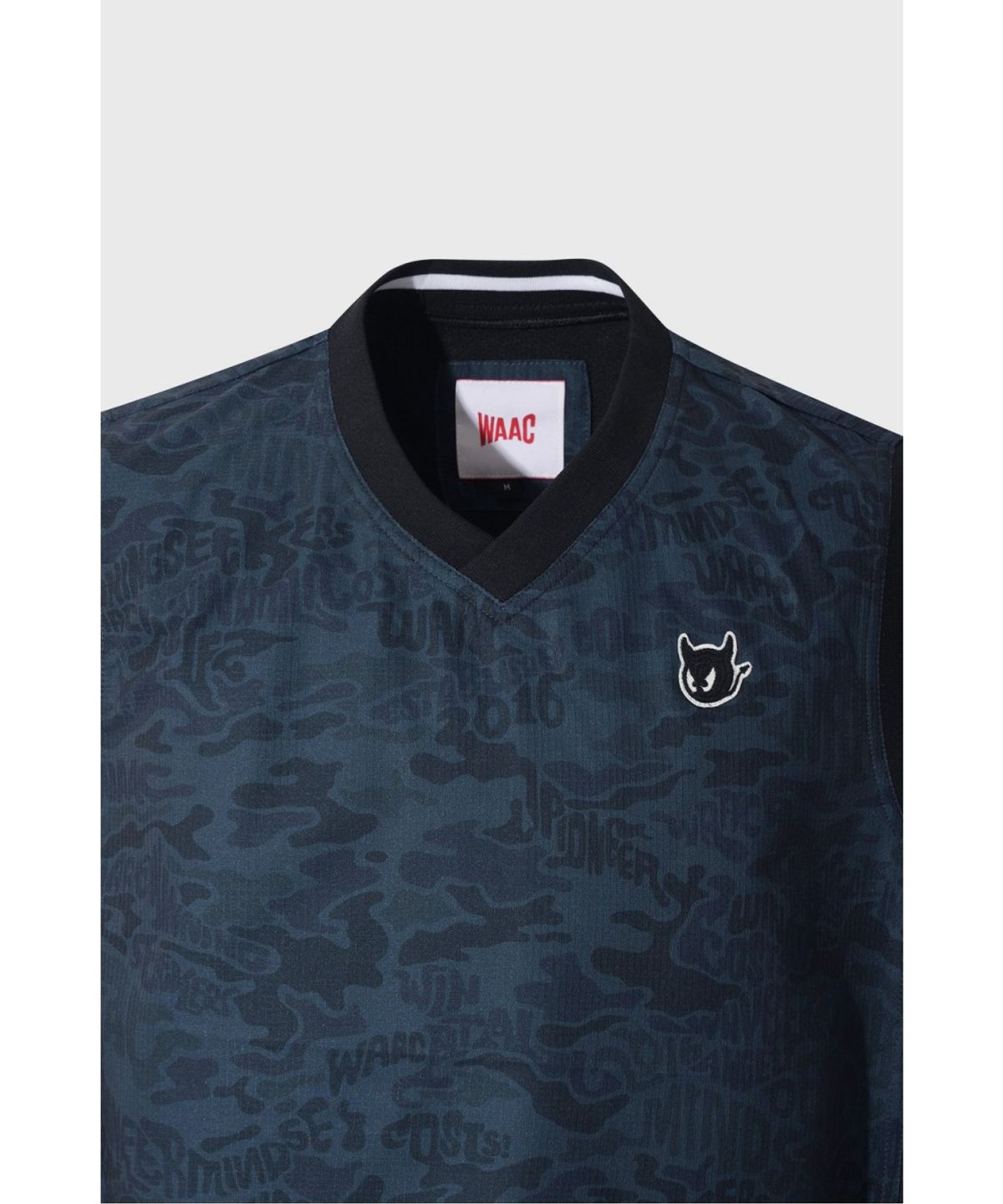 왁(WAAC) Men Air dot Patterned Vest WMVAA26600NYX