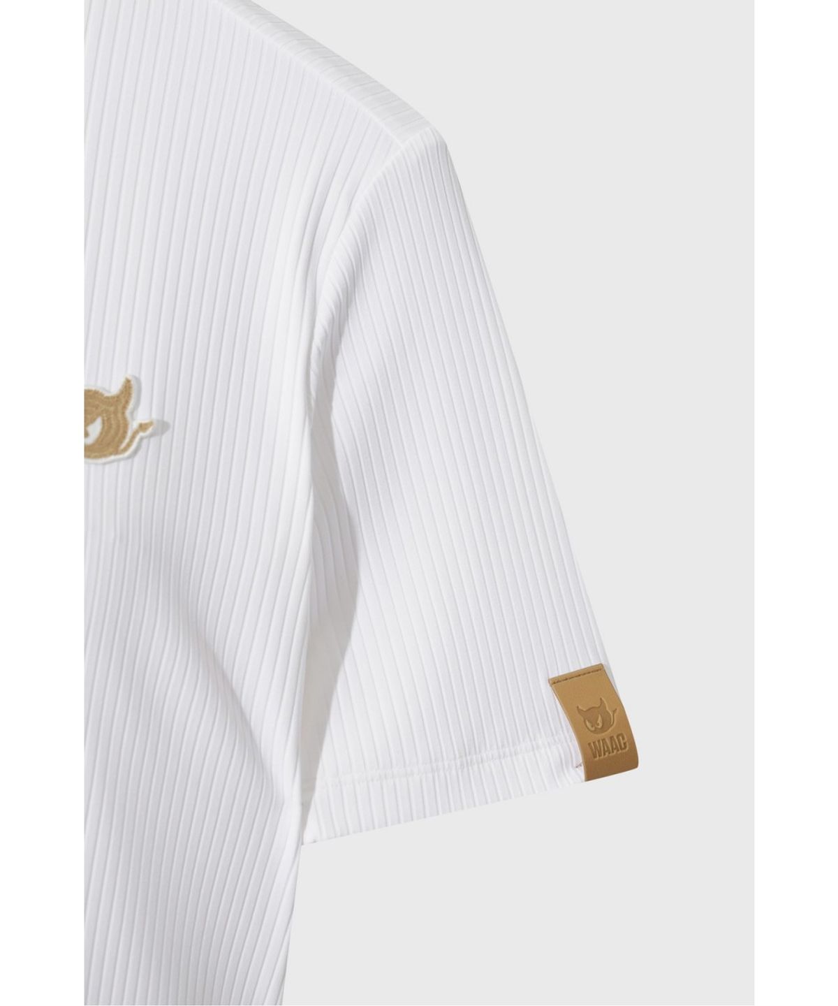 왁(WAAC) Women Ribbed Mockneck Pullover WWTCA26601IVX