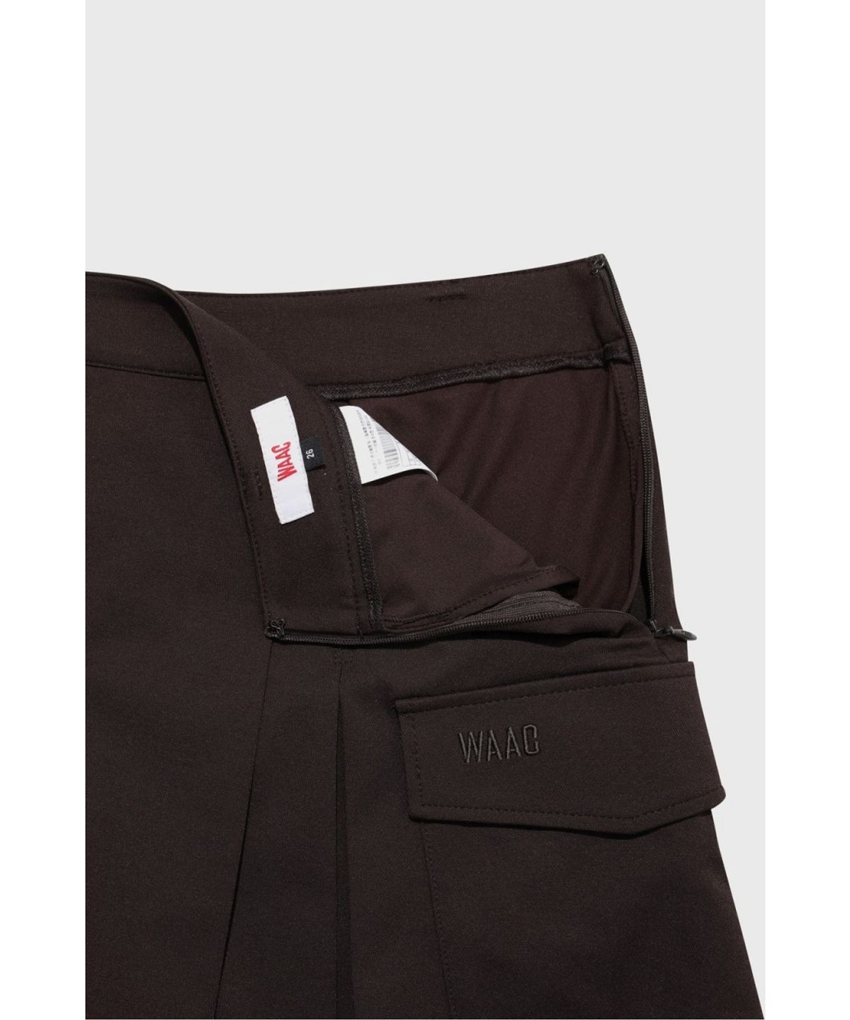 왁(WAAC) Women Wrapped half pants WWPNA26600BRD