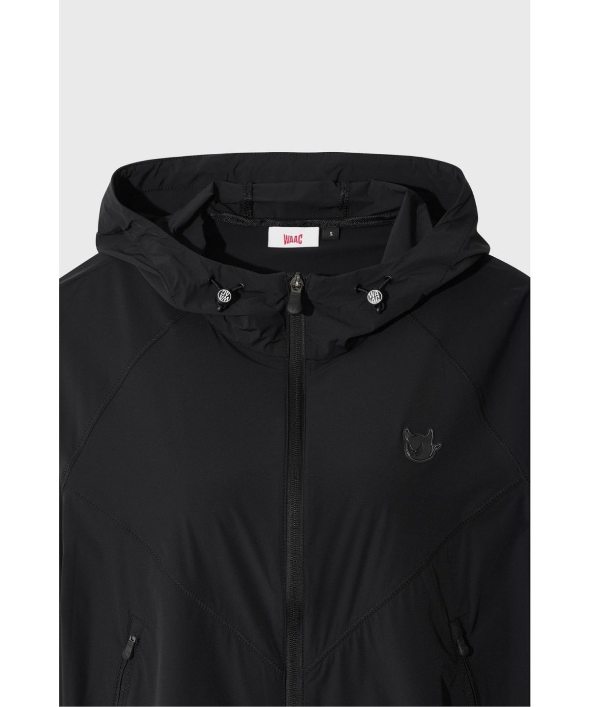 왁(WAAC) Women Essential windbreaker WWUAA26601BKX