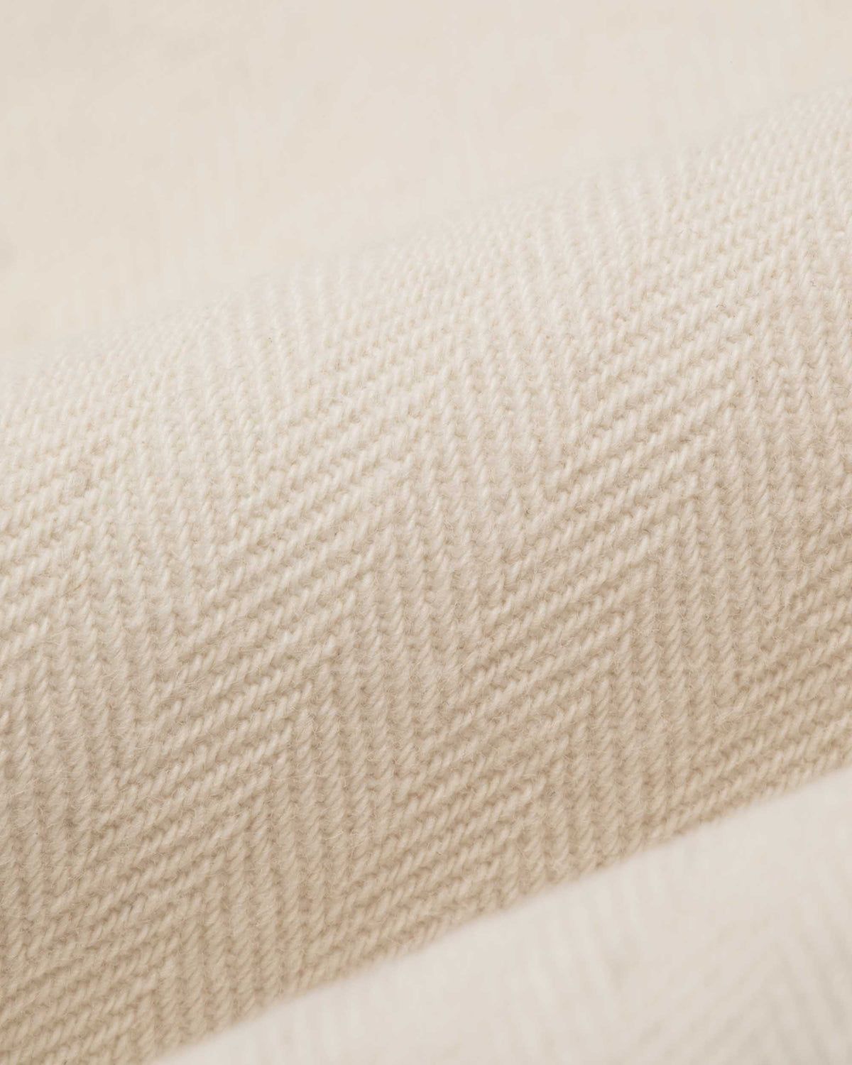 노아(NOAH) (U) 클래식 더블 플리츠 헤링본 팬츠 내추럴 DOUBLE-PLEAT HERRINGBONE PANT NATURAL