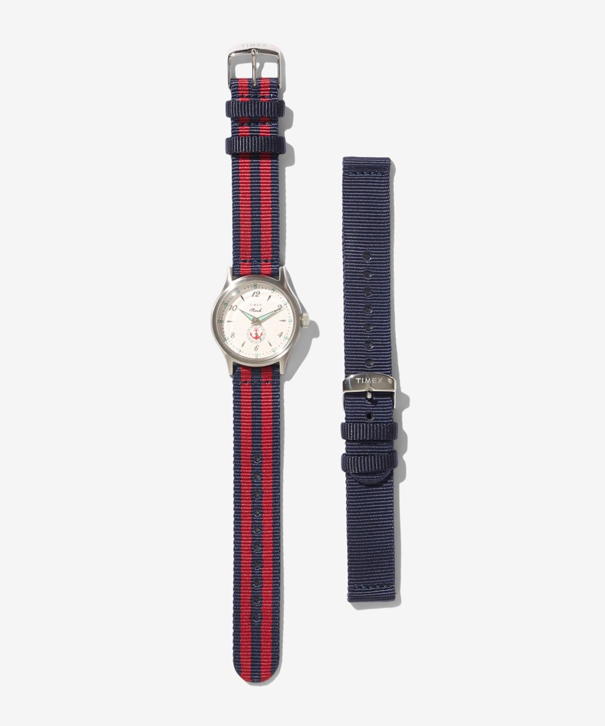 노아(NOAH) (U) 노아 X 타이맥스 MK1 앵커 워치 네이비 레드 NOAH x TIMEX MK1 ANCHOR WATCH