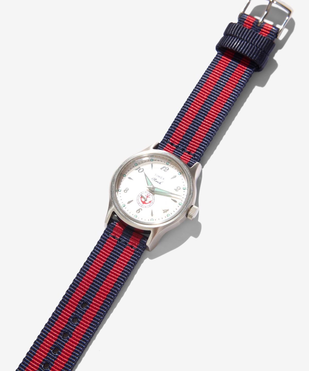 노아(NOAH) (U) 노아 X 타이맥스 MK1 앵커 워치 네이비 레드 NOAH x TIMEX MK1 ANCHOR WATCH