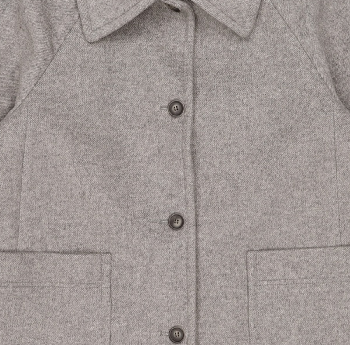 미쏘(MIXXO) 울 블렌디드 스탠카라 하프 코트_MIWJHEV1PG M
