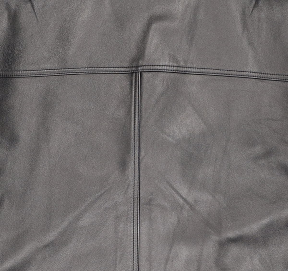 메종미네드(MAISON MINED) BLACK LEATHER LAMB RIDER JACKET S