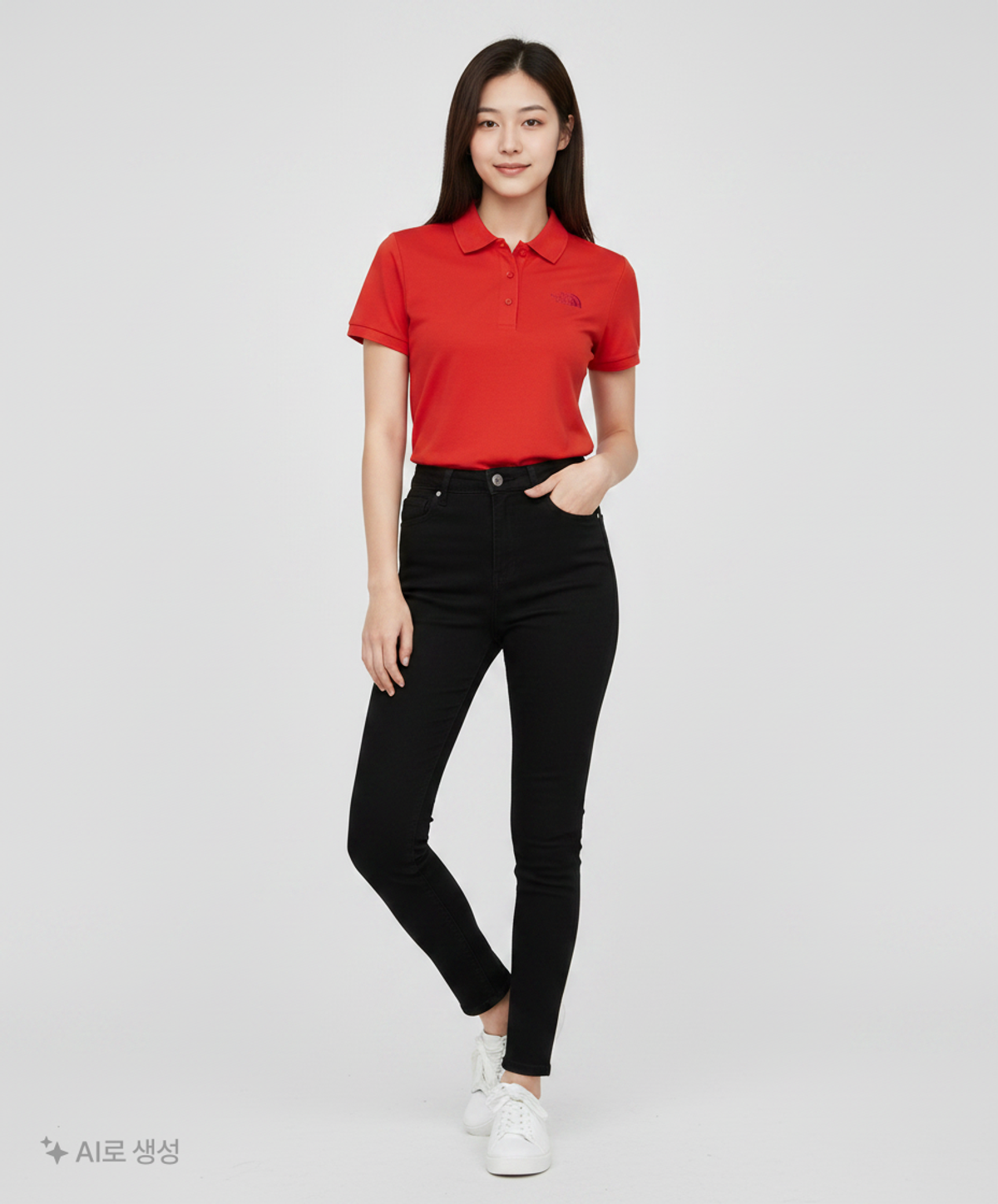 노스페이스(THE NORTH FACE) 피케/카라 티셔츠 85