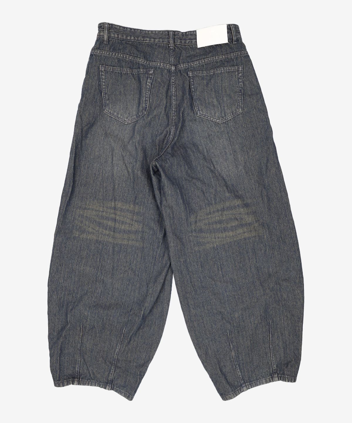 데케트(DECET) [골지데님]Balloon Wide Rib Jeans DCPT067Blue 32
