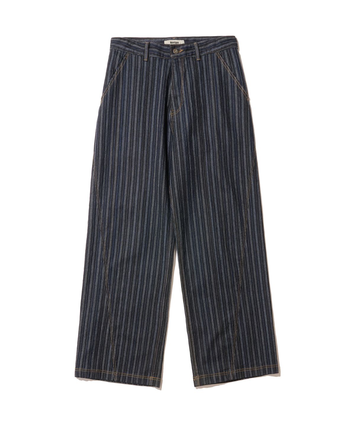 논타입(NONTYPE) ARCHIVE ARC HICKORY DENIM PANTS (INDIGO)