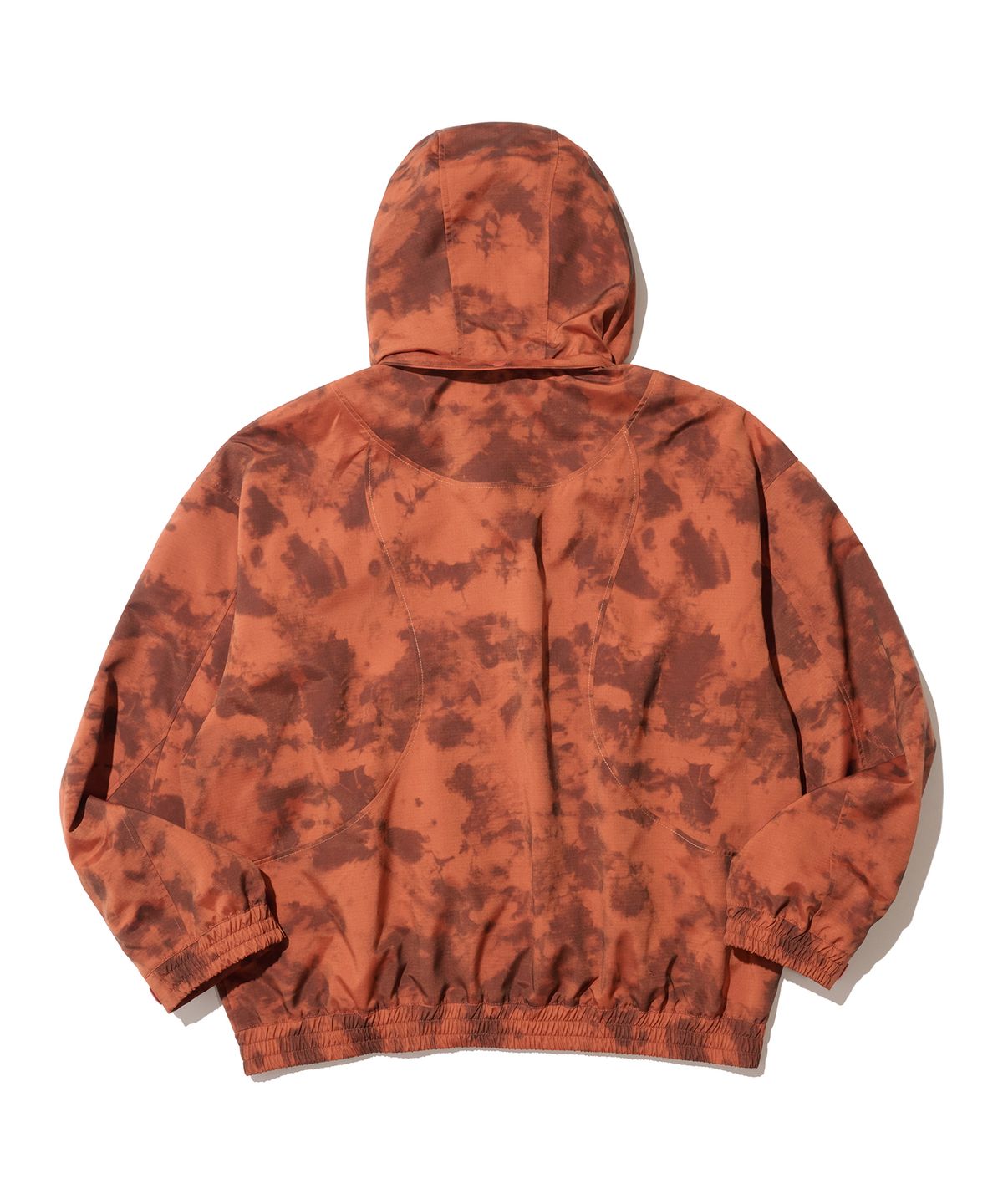 논타입(NONTYPE) CLOUD HOODED ZIP WINDBREAKER (ORANGE)