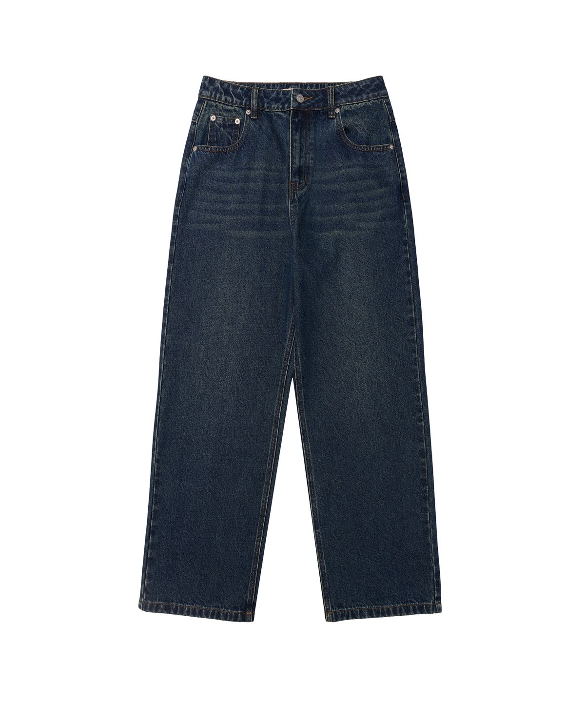 아메스 월드와이드(AMES-WORLDWIDE) CLASSIC STRAIGHT DENIM PANTS BLUE