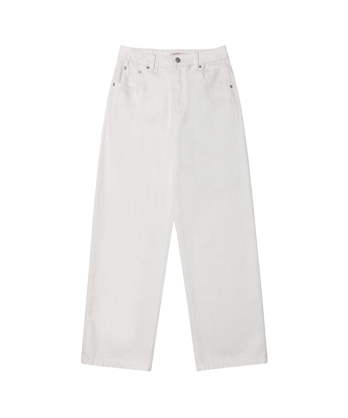 아메스 월드와이드(AMES-WORLDWIDE) CLASSIC STRAIGHT DENIM PANTS WHITE