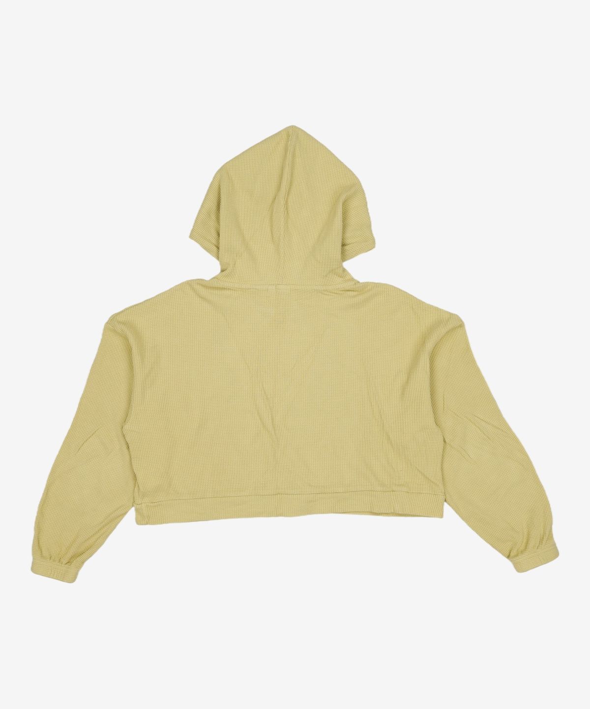 꼬모니노즈(COMONINOZ) W WAFFLE HOODY [LIME] FREE