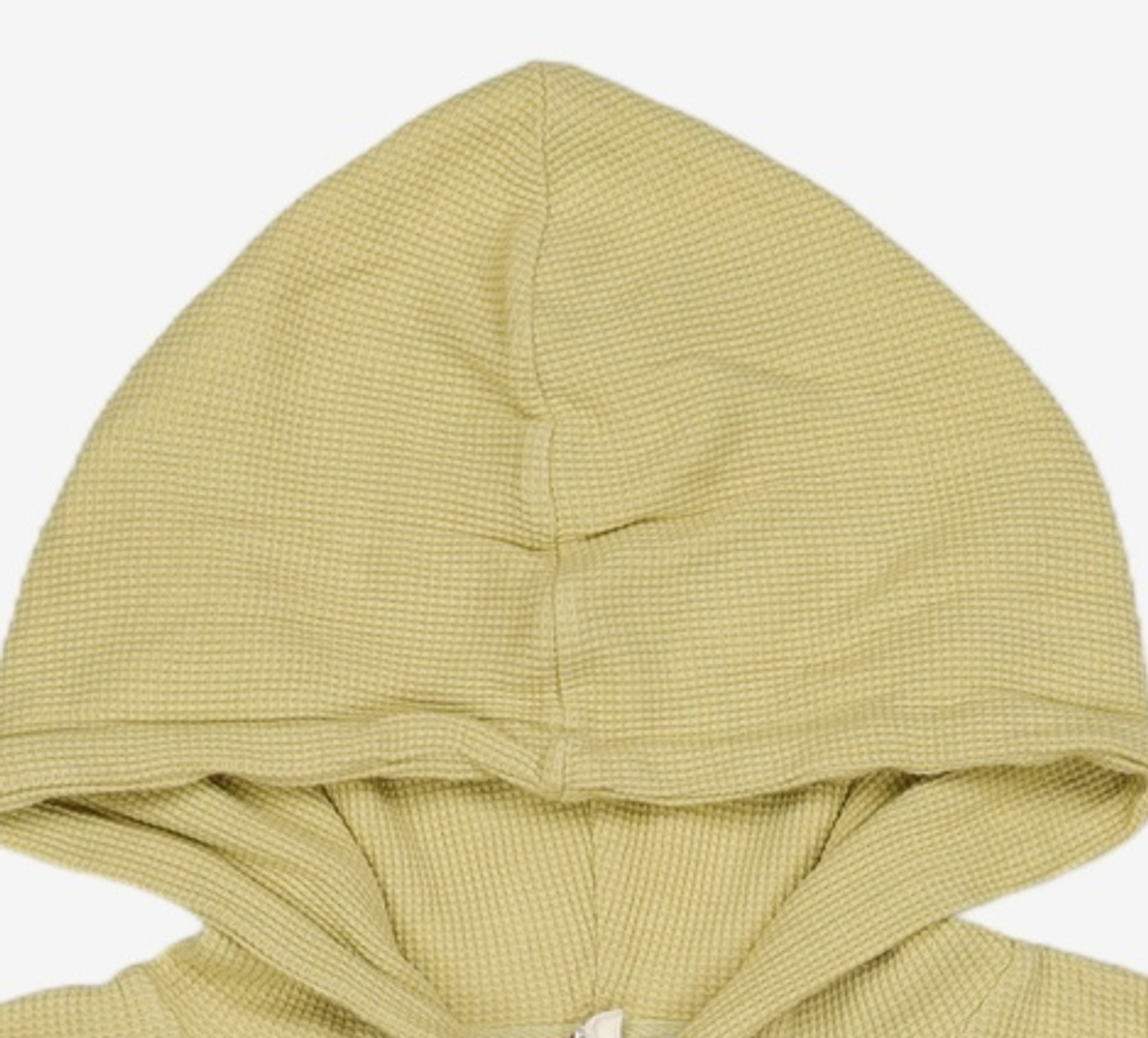 꼬모니노즈(COMONINOZ) W WAFFLE HOODY [LIME] FREE