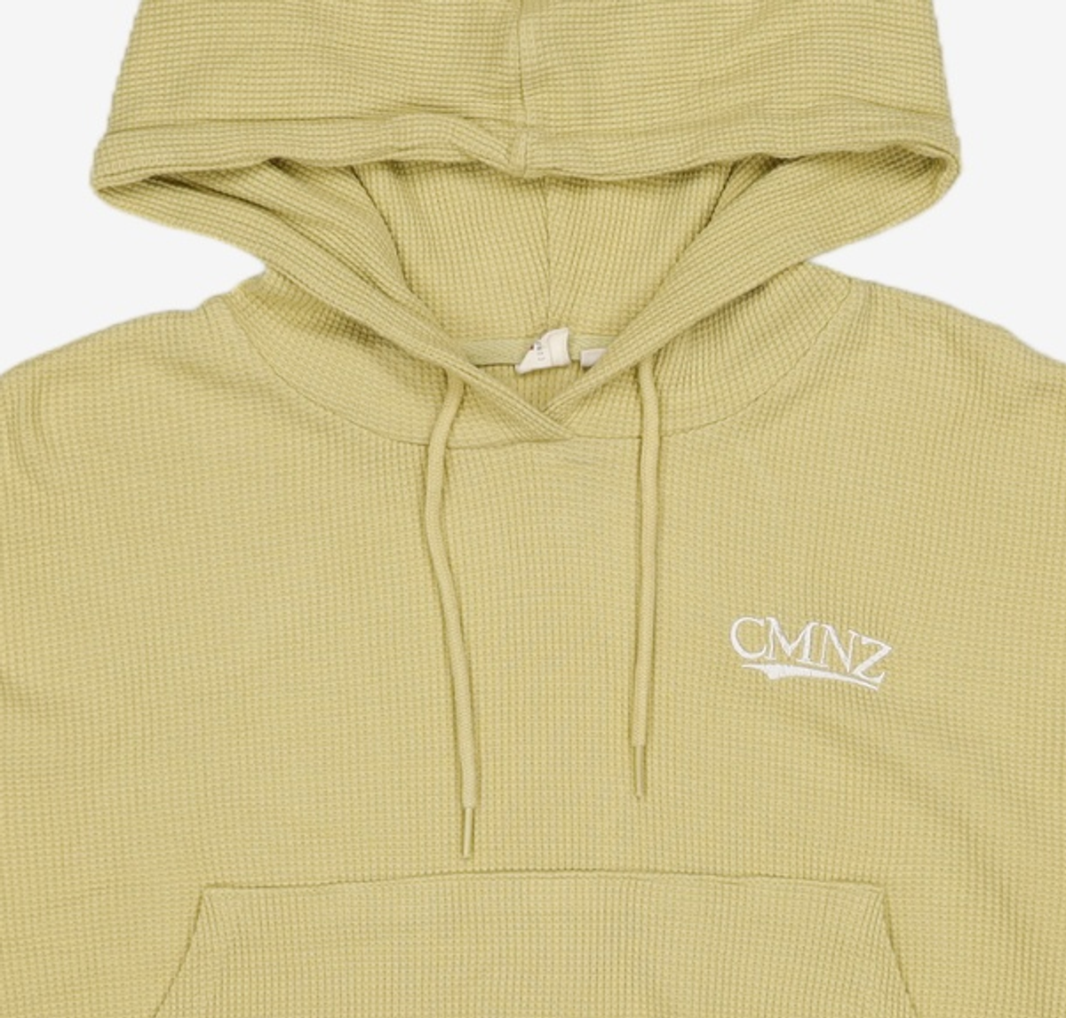 꼬모니노즈(COMONINOZ) W WAFFLE HOODY [LIME] FREE