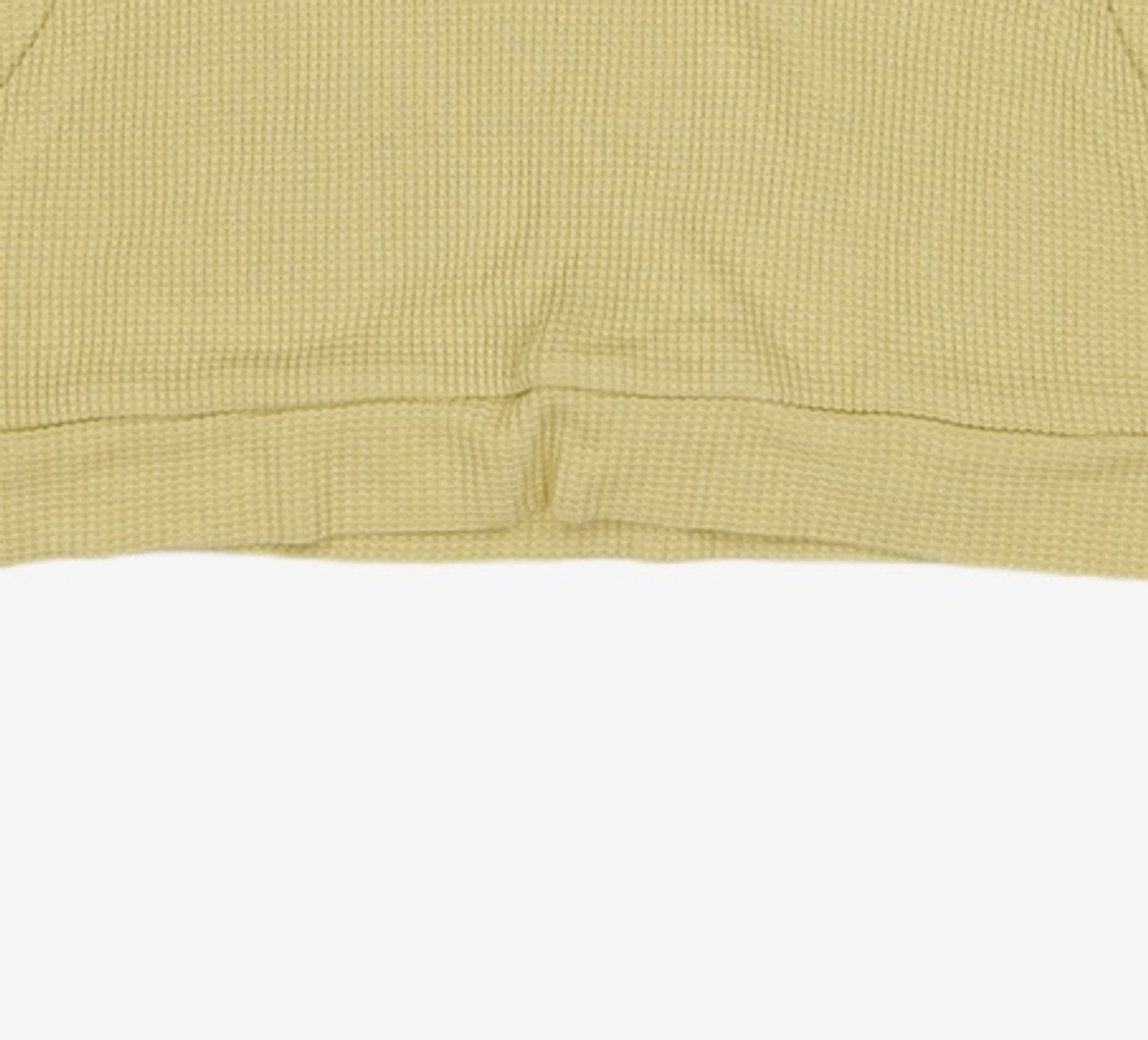 꼬모니노즈(COMONINOZ) W WAFFLE HOODY [LIME] FREE