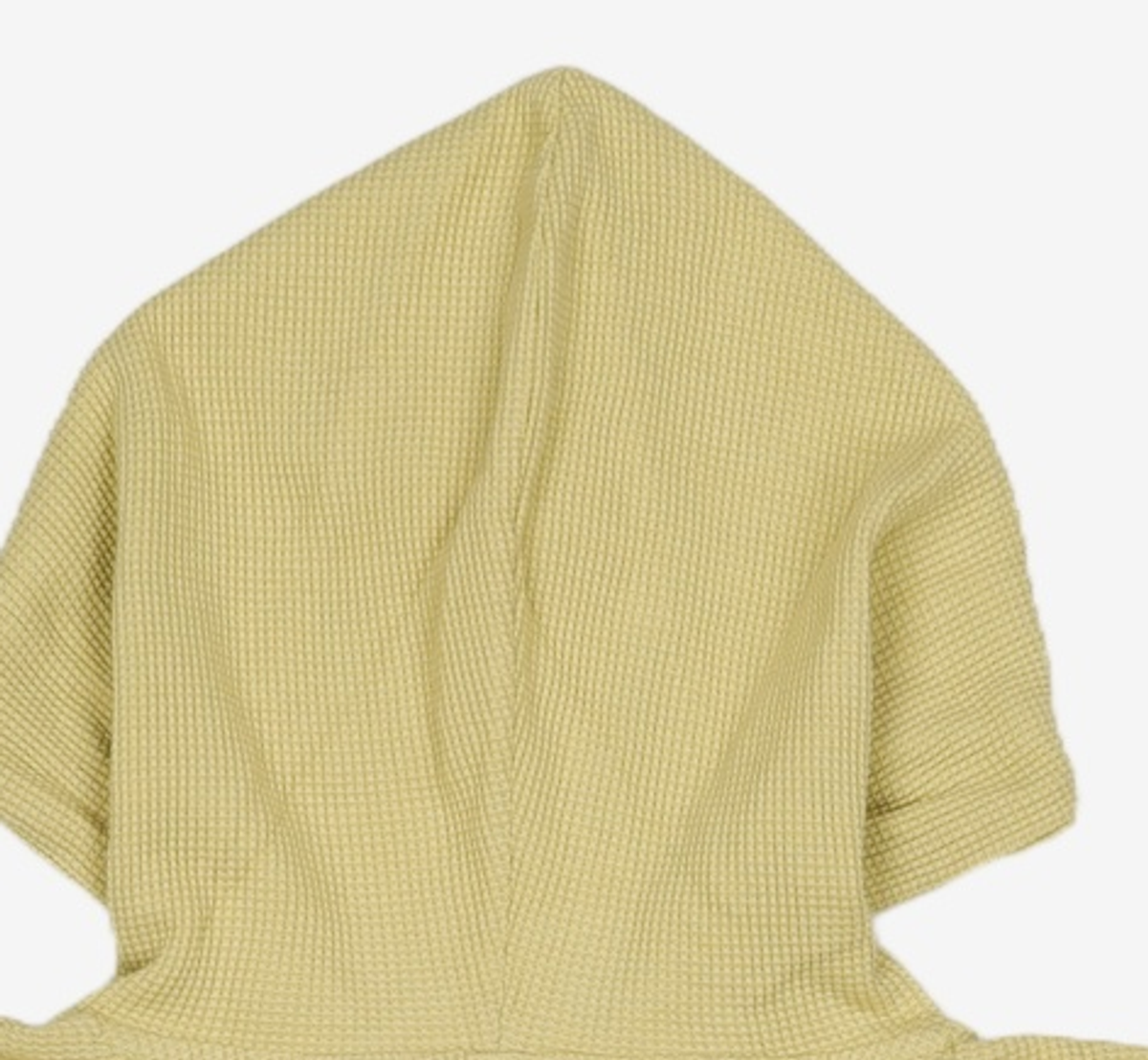 꼬모니노즈(COMONINOZ) W WAFFLE HOODY [LIME] FREE
