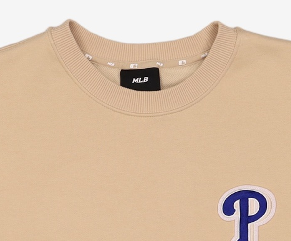 엠엘비(MLB) 아가일 빅로고 오버핏 맨투맨 PHI (L.Sand) L