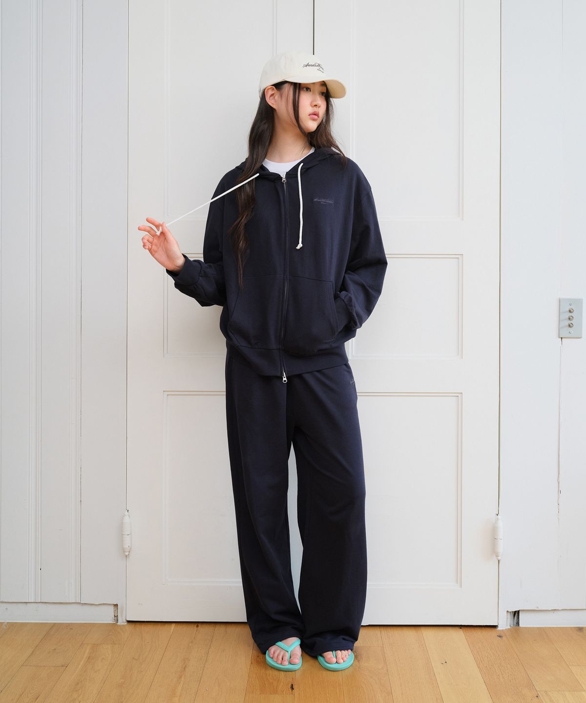 아메스 월드와이드(AMES-WORLDWIDE) CLASSIC EASY SWEATPANTS NAVY