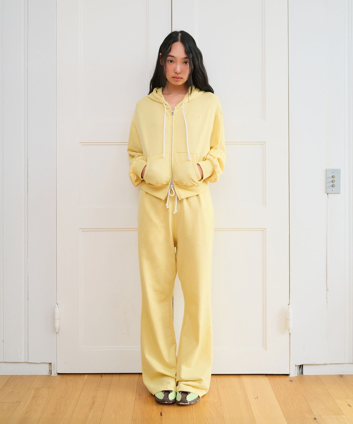 아메스 월드와이드(AMES-WORLDWIDE) CLASSIC EASY SWEATPANTS YELLOW