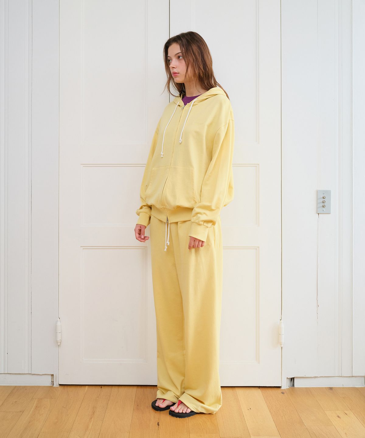 아메스 월드와이드(AMES-WORLDWIDE) CLASSIC EASY SWEATPANTS YELLOW