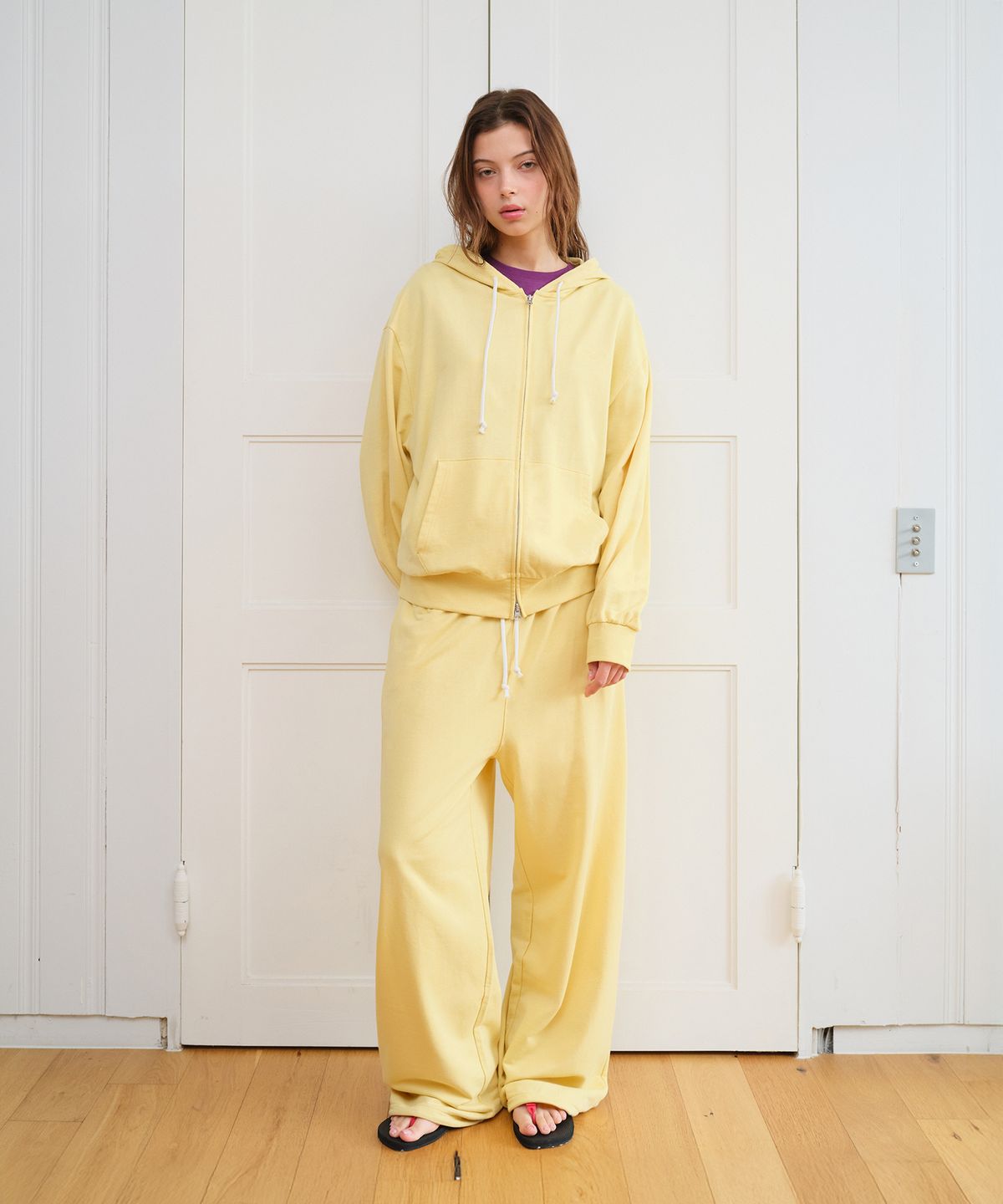 아메스 월드와이드(AMES-WORLDWIDE) CLASSIC EASY SWEATPANTS YELLOW