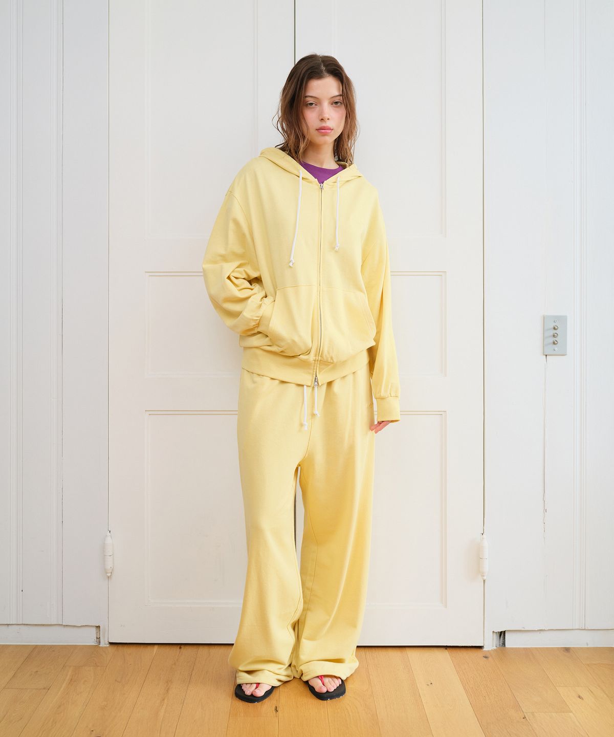 아메스 월드와이드(AMES-WORLDWIDE) CLASSIC EASY SWEATPANTS YELLOW