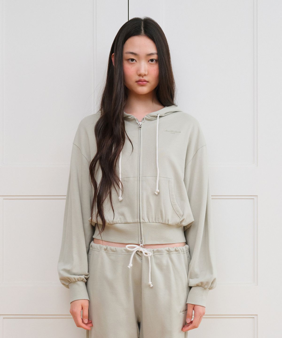 아메스 월드와이드(AMES-WORLDWIDE) CLASSIC EASY HOODIE ZIP-UP MINT