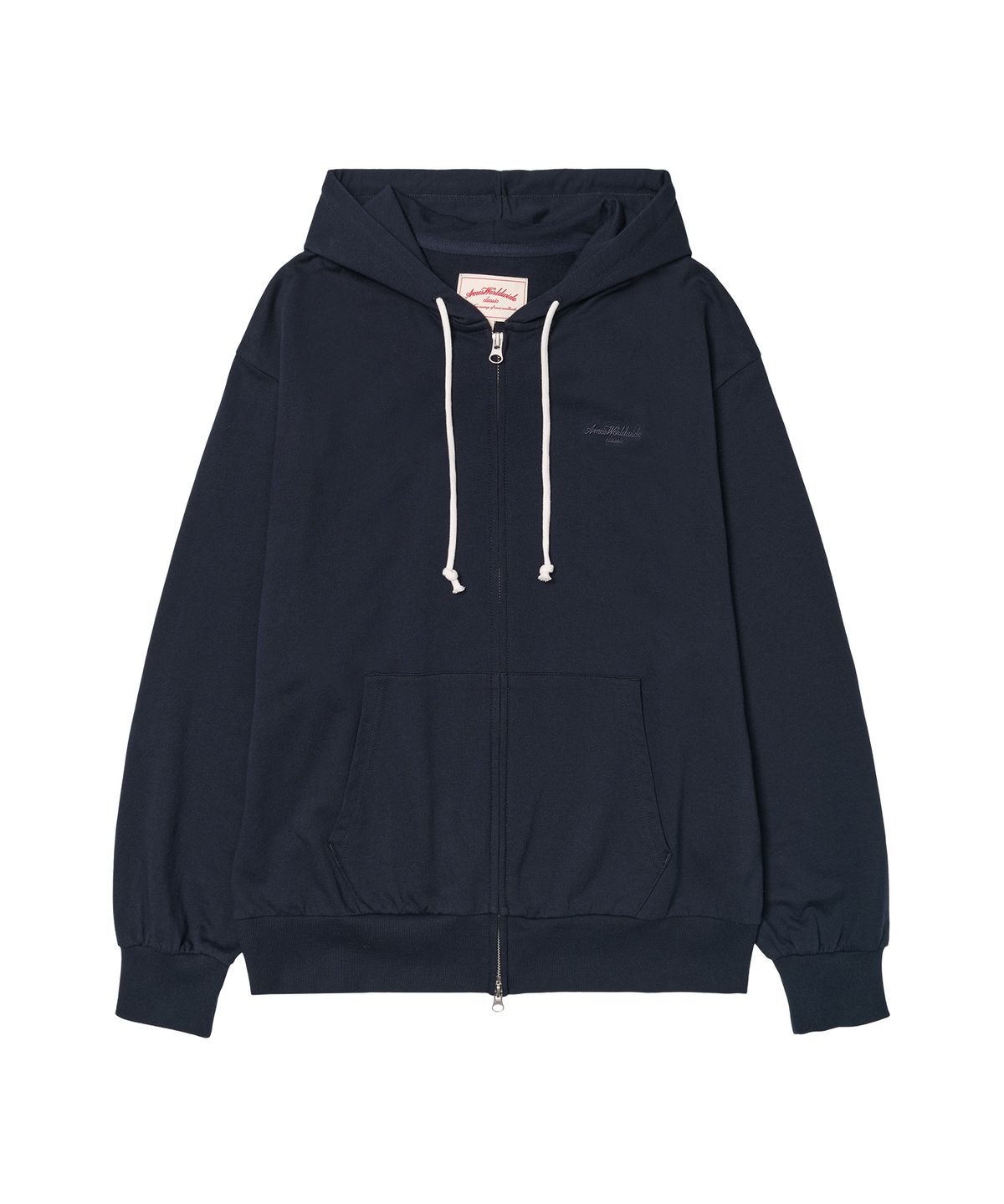 아메스 월드와이드(AMES-WORLDWIDE) CLASSIC EASY HOODIE ZIP-UP NAVY