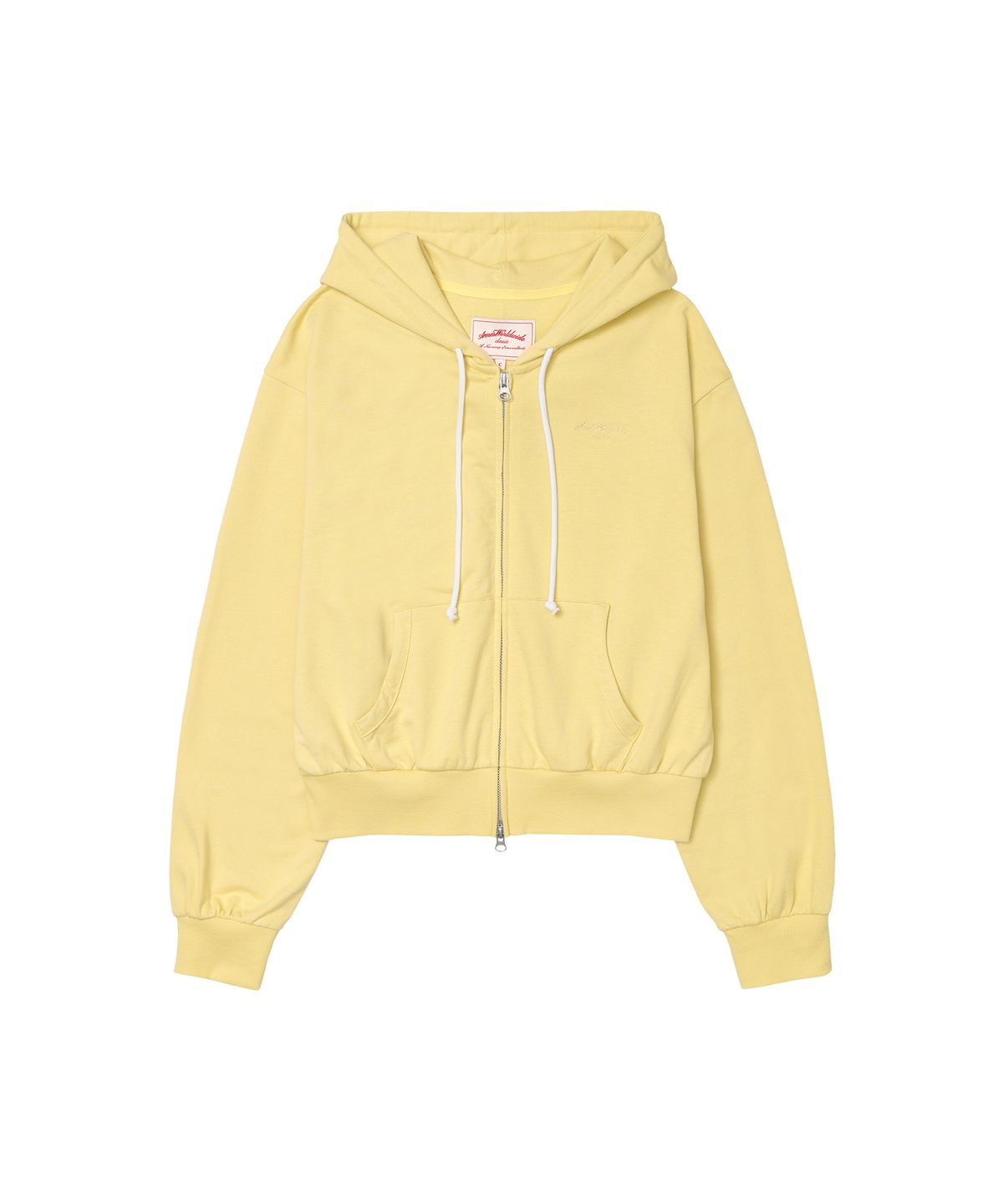 아메스 월드와이드(AMES-WORLDWIDE) CLASSIC EASY HOODIE ZIP-UP YELLOW