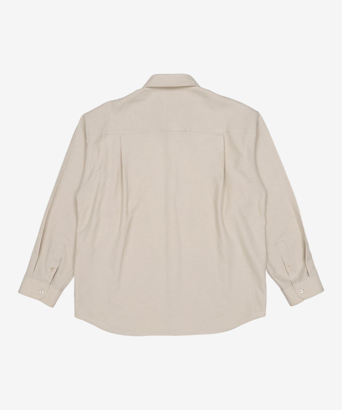 커스텀멜로우(CUSTOMELLOW) semi-over side button slit basic shirt CWSAM24202BEX 100