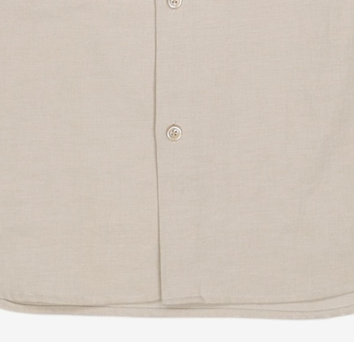커스텀멜로우(CUSTOMELLOW) semi-over side button slit basic shirt CWSAM24202BEX 100