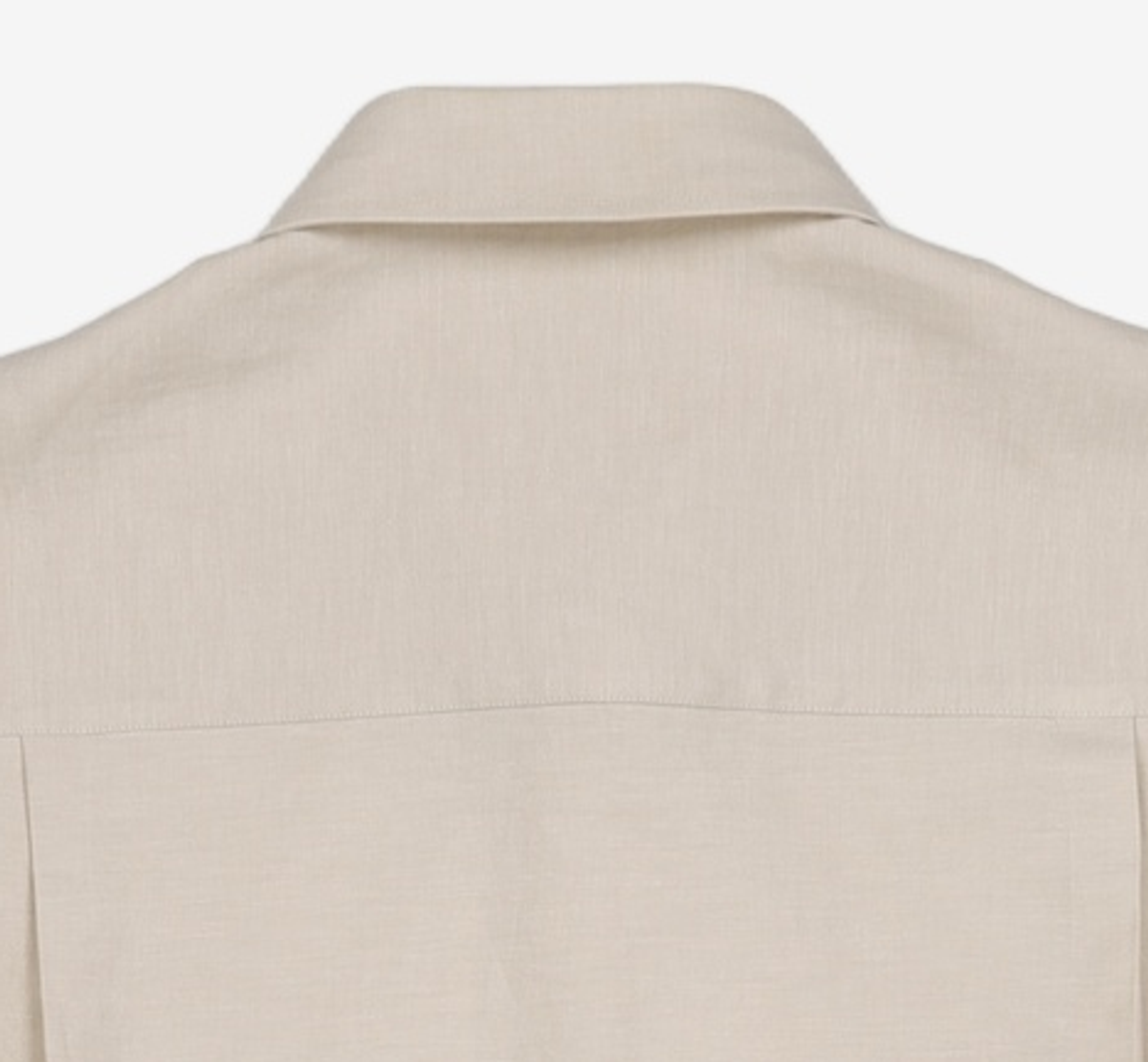 커스텀멜로우(CUSTOMELLOW) semi-over side button slit basic shirt CWSAM24202BEX 100