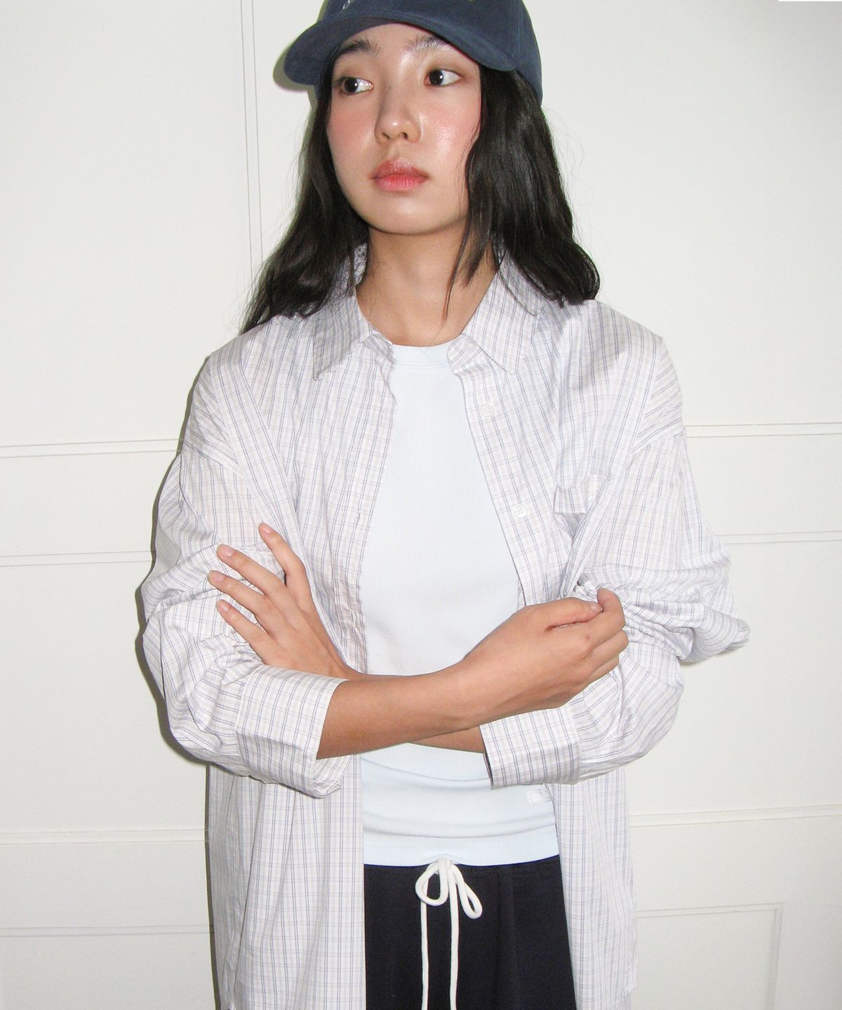 아메스 월드와이드(AMES-WORLDWIDE) CLASSIC BOYFRIEND SHIRTS IVORY