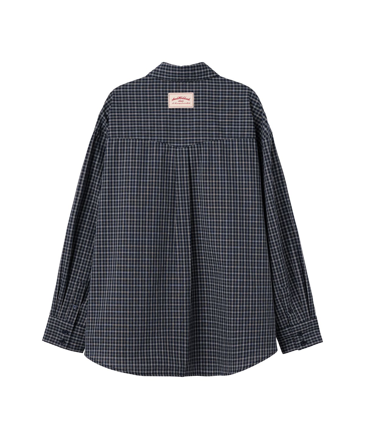 아메스 월드와이드(AMES-WORLDWIDE) CLASSIC BOYFRIEND SHIRTS NAVY