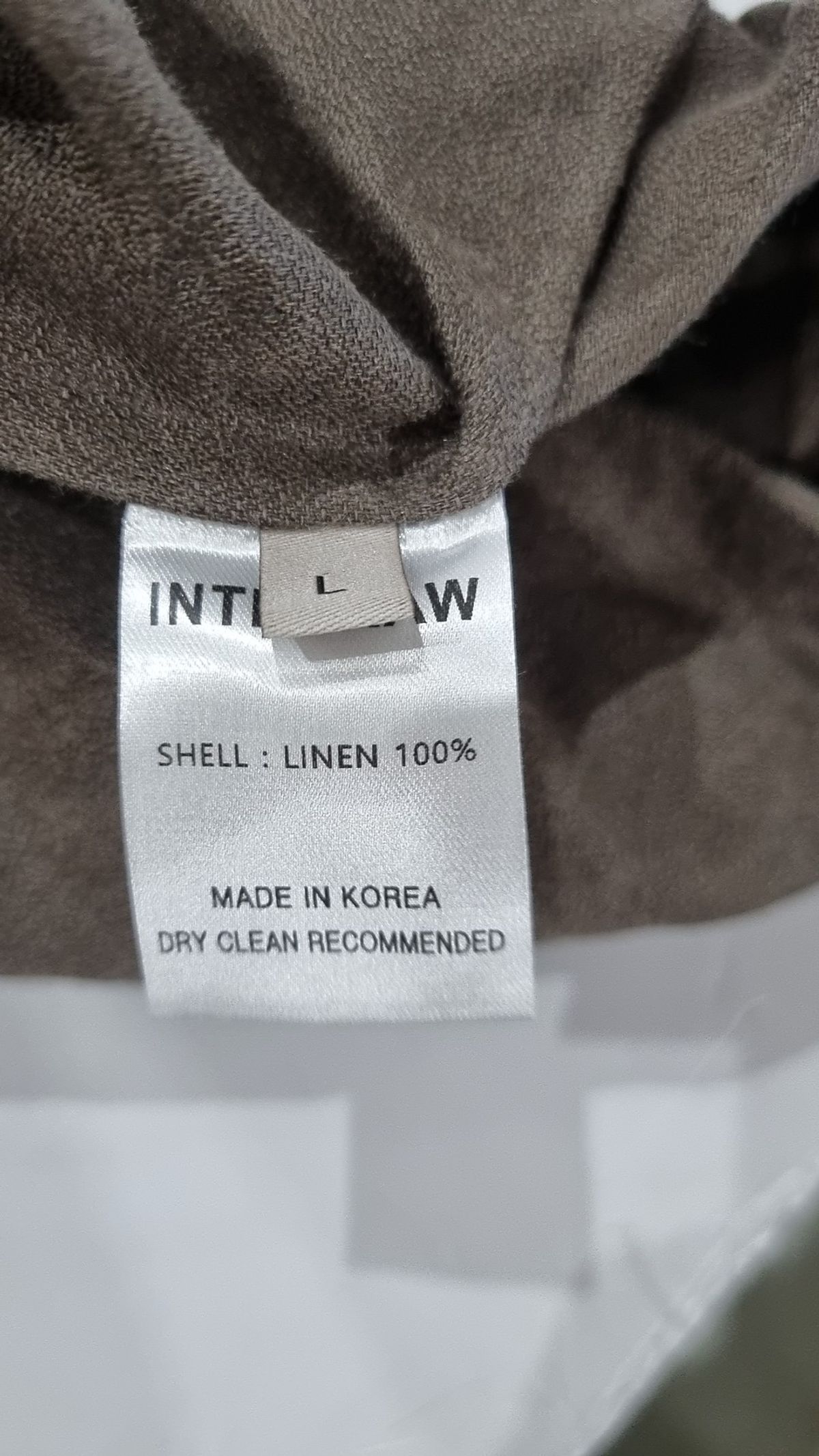 인더로우(INTHERAW) 캐주얼 셔츠 L