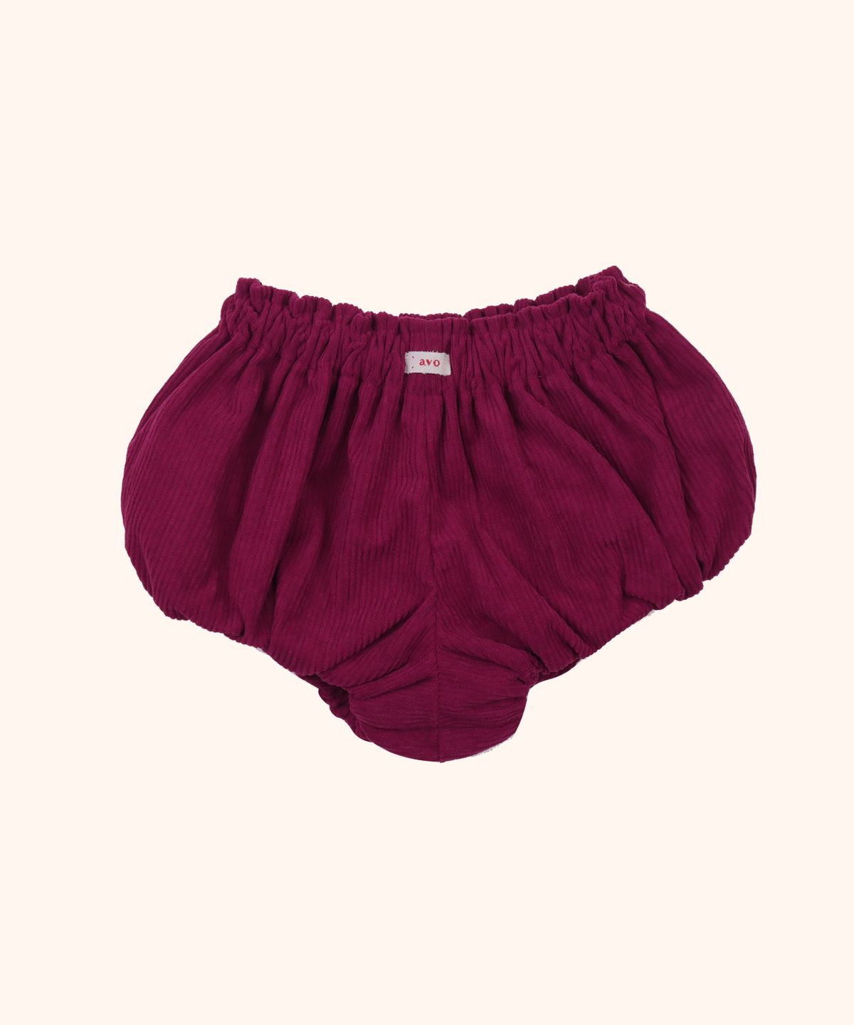 아보(AVO) CORDUROY BALLOON BLOOMER_BURGUNDY