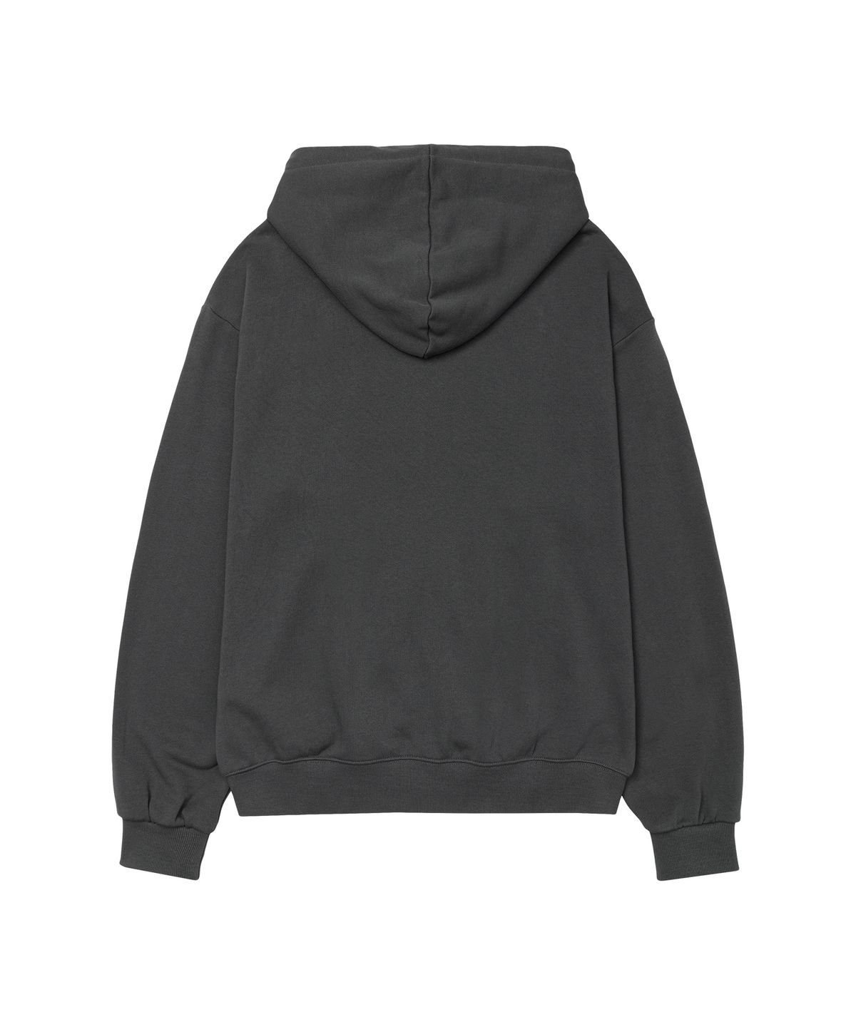 아메스 월드와이드(AMES-WORLDWIDE) STANDARD LOGO HOODIE ZIP-UP CHARCOAL