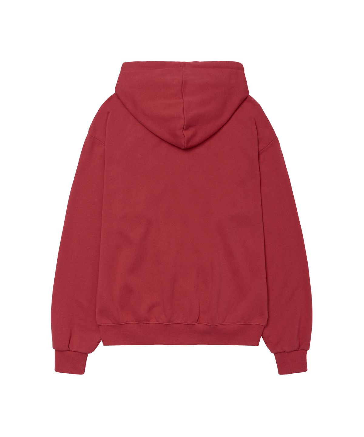 아메스 월드와이드(AMES-WORLDWIDE) STANDARD LOGO HOODIE ZIP-UP RED