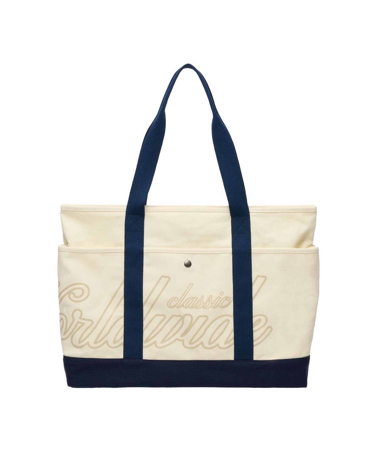 아메스 월드와이드(AMES-WORLDWIDE) CLASSIC CANVAS SHOULDER BAG CREAM