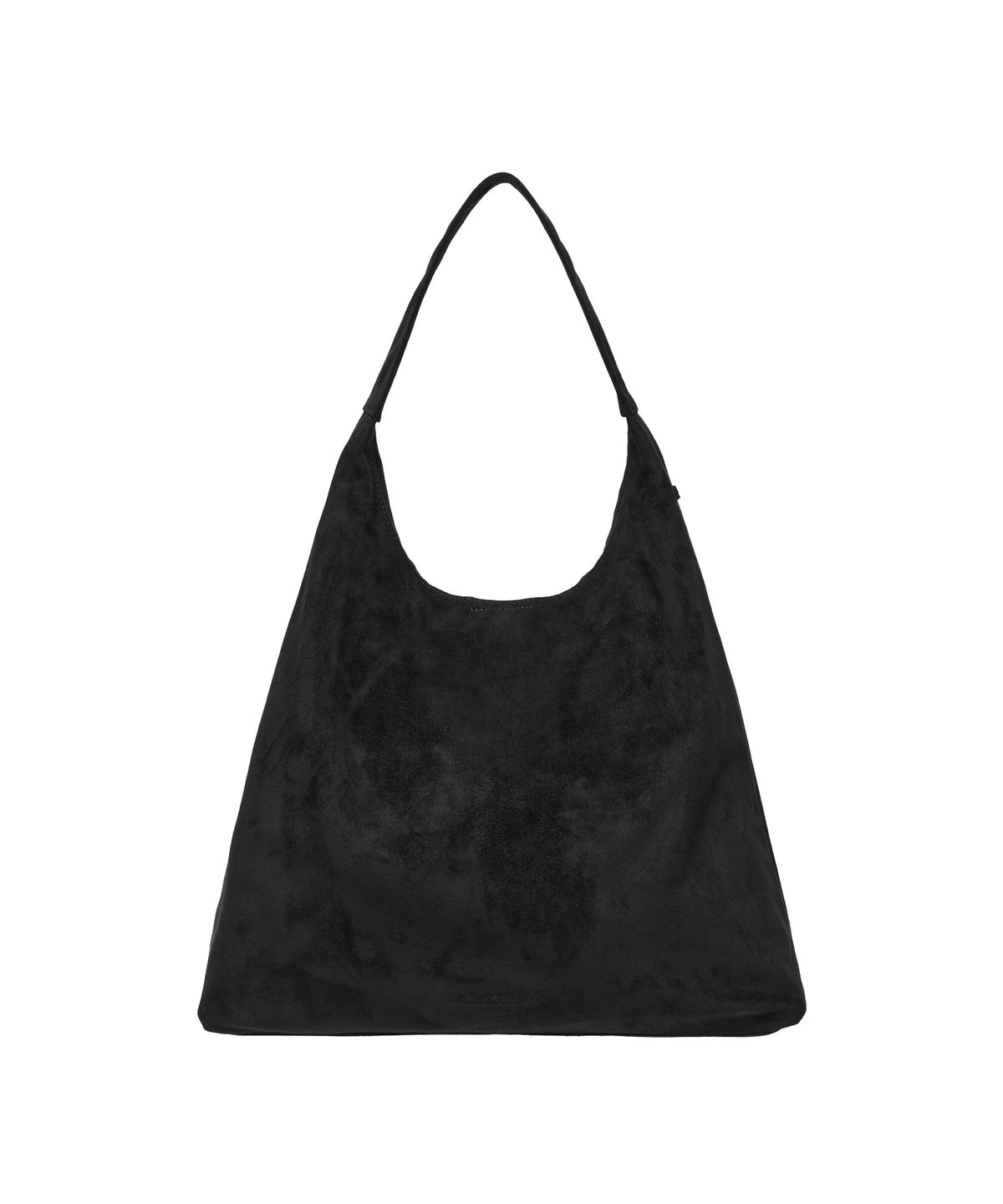 아메스 월드와이드(AMES-WORLDWIDE) CLASSIC SUEDE SHOULDER BAG BLACK