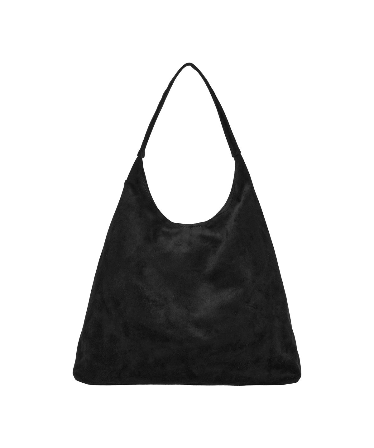 아메스 월드와이드(AMES-WORLDWIDE) CLASSIC SUEDE SHOULDER BAG BLACK