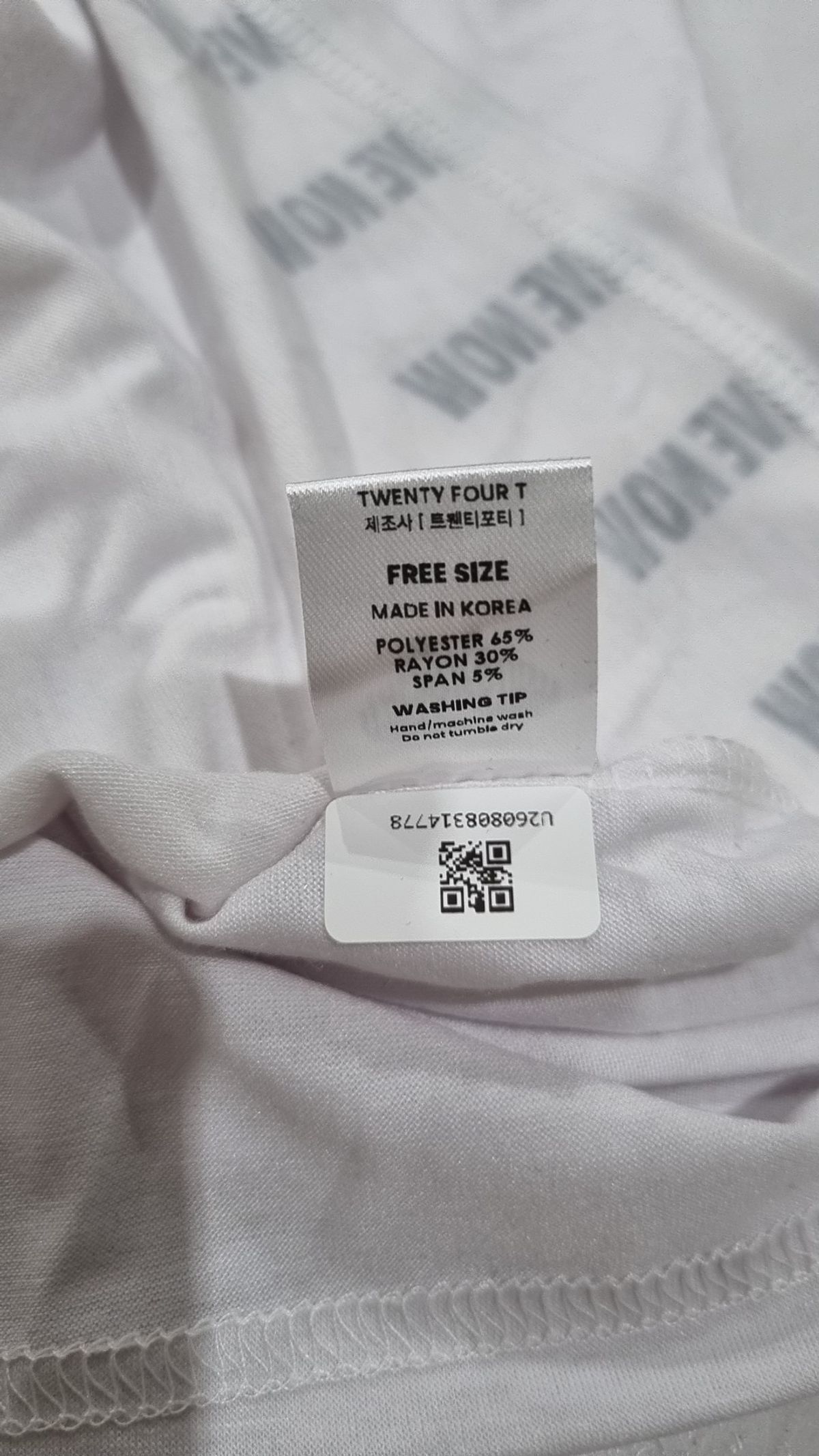 트웬티포티(TWENTY FOUR T) 반소매 티셔츠 FREE
