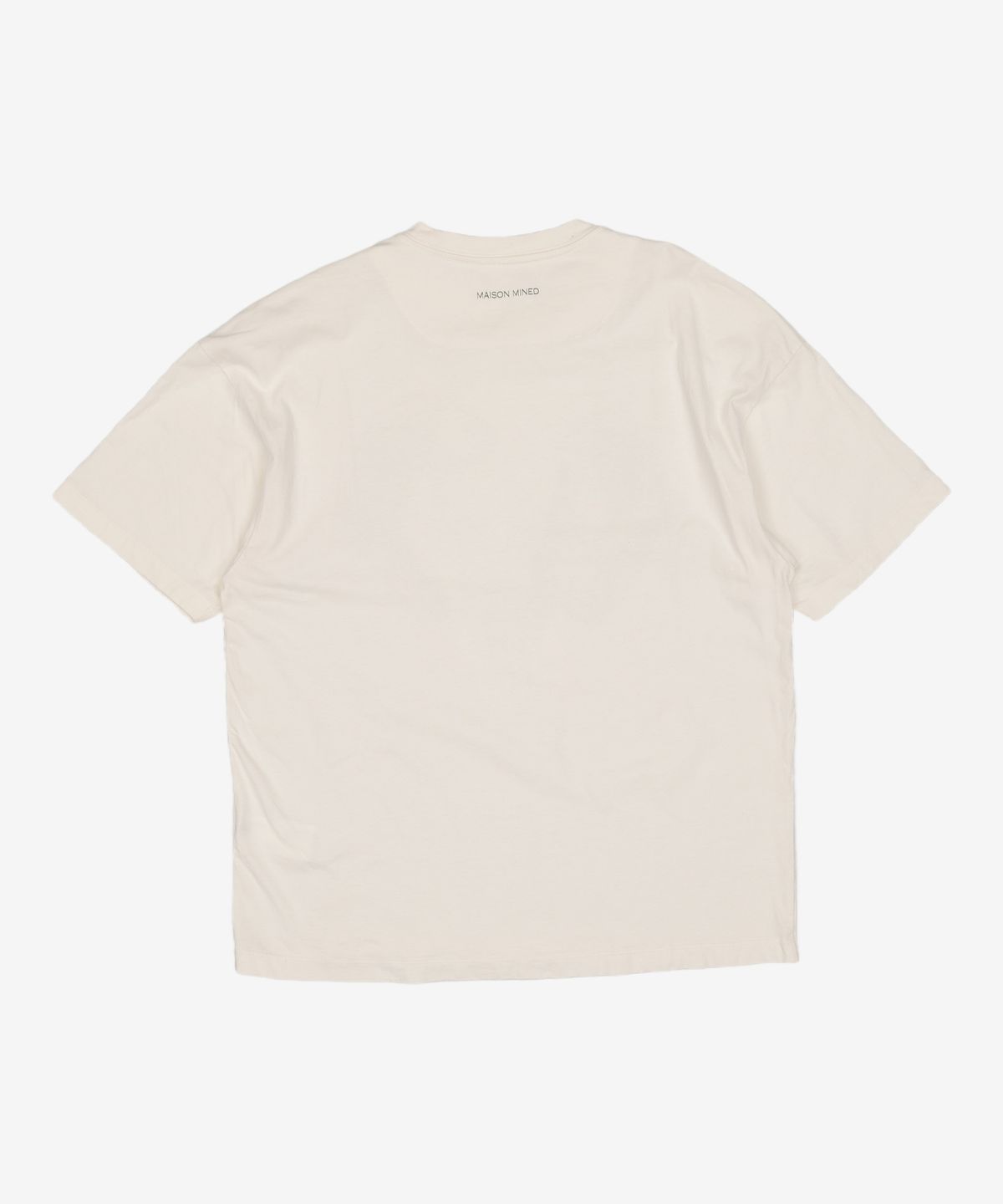 메종미네드(MAISON MINED) SKULL GOAT HALF T IVORY S