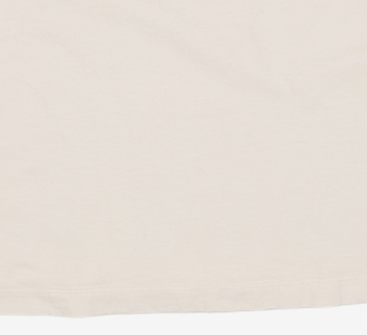 메종미네드(MAISON MINED) SKULL GOAT HALF T IVORY S