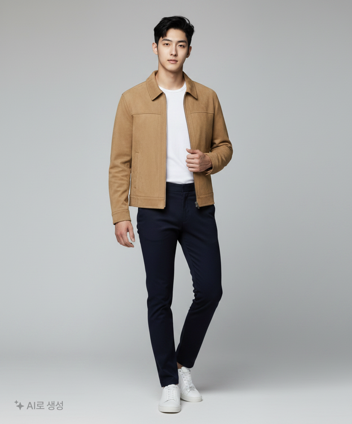스파오(SPAO) 레더/라이더스 재킷 L