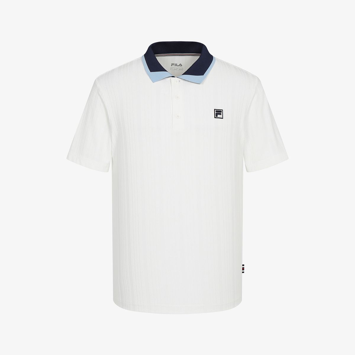 휠라(FILA) 테니스 자가드 카라 반팔티(FS263TS11M002191)
