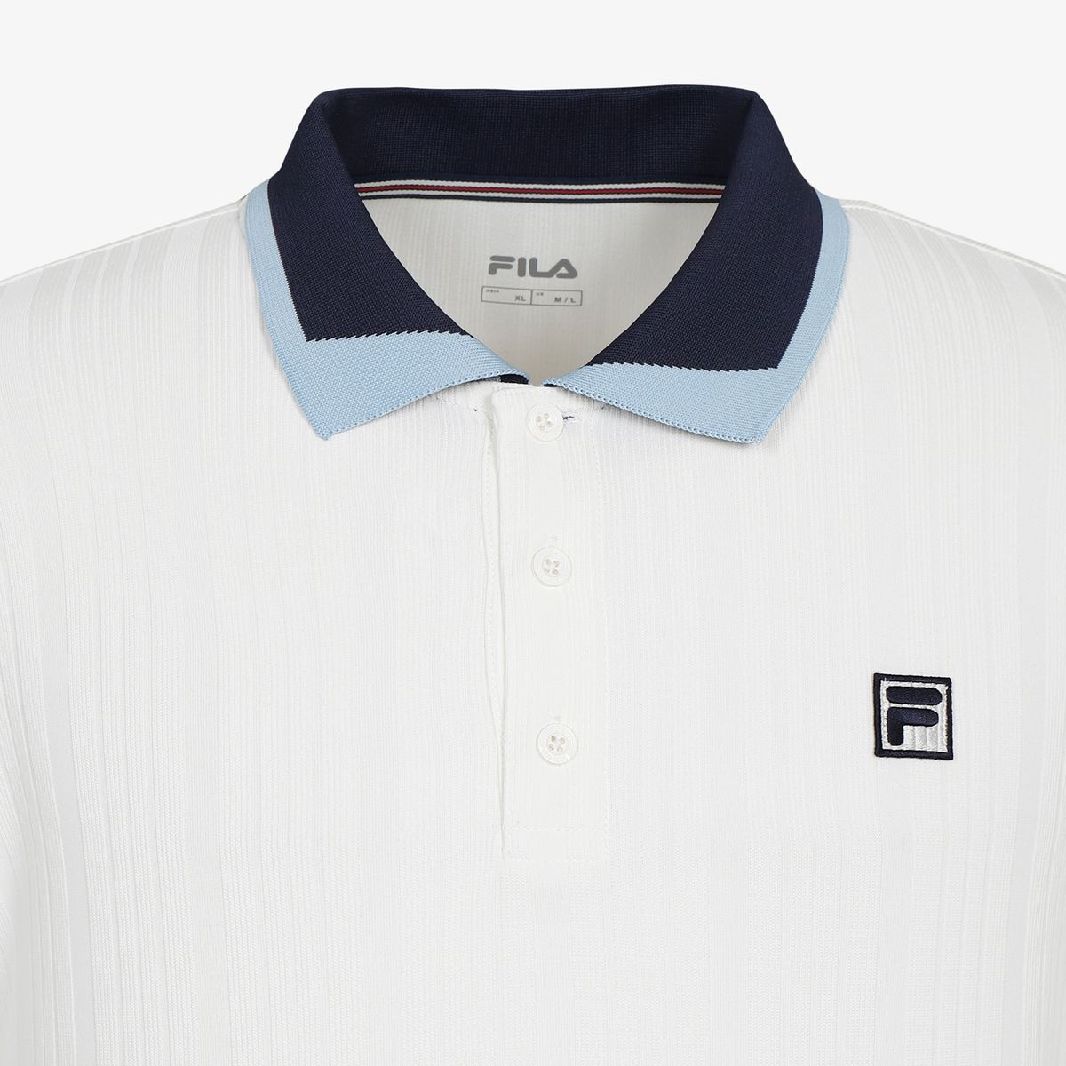휠라(FILA) 테니스 자가드 카라 반팔티(FS263TS11M002191)