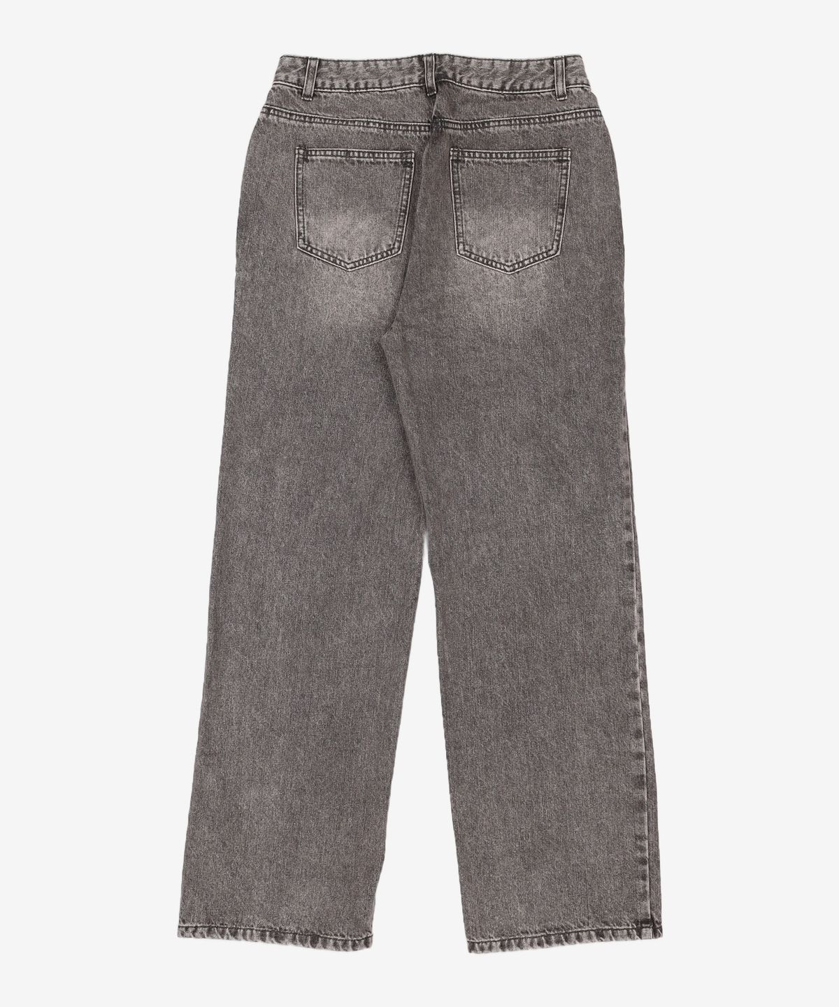 미쏘(MIXXO) 롱 스트레이트 빈티지워싱 데님_MIWTJE297J 28